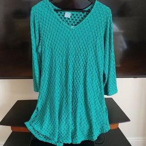 CMC 🇺🇸 NWT V-Neck Tunic Miami Beach